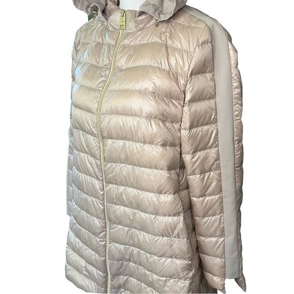 Herno Hooded Quilted Ultralight Nylon Down Feather Puffer Coat - Picture 4 of 15